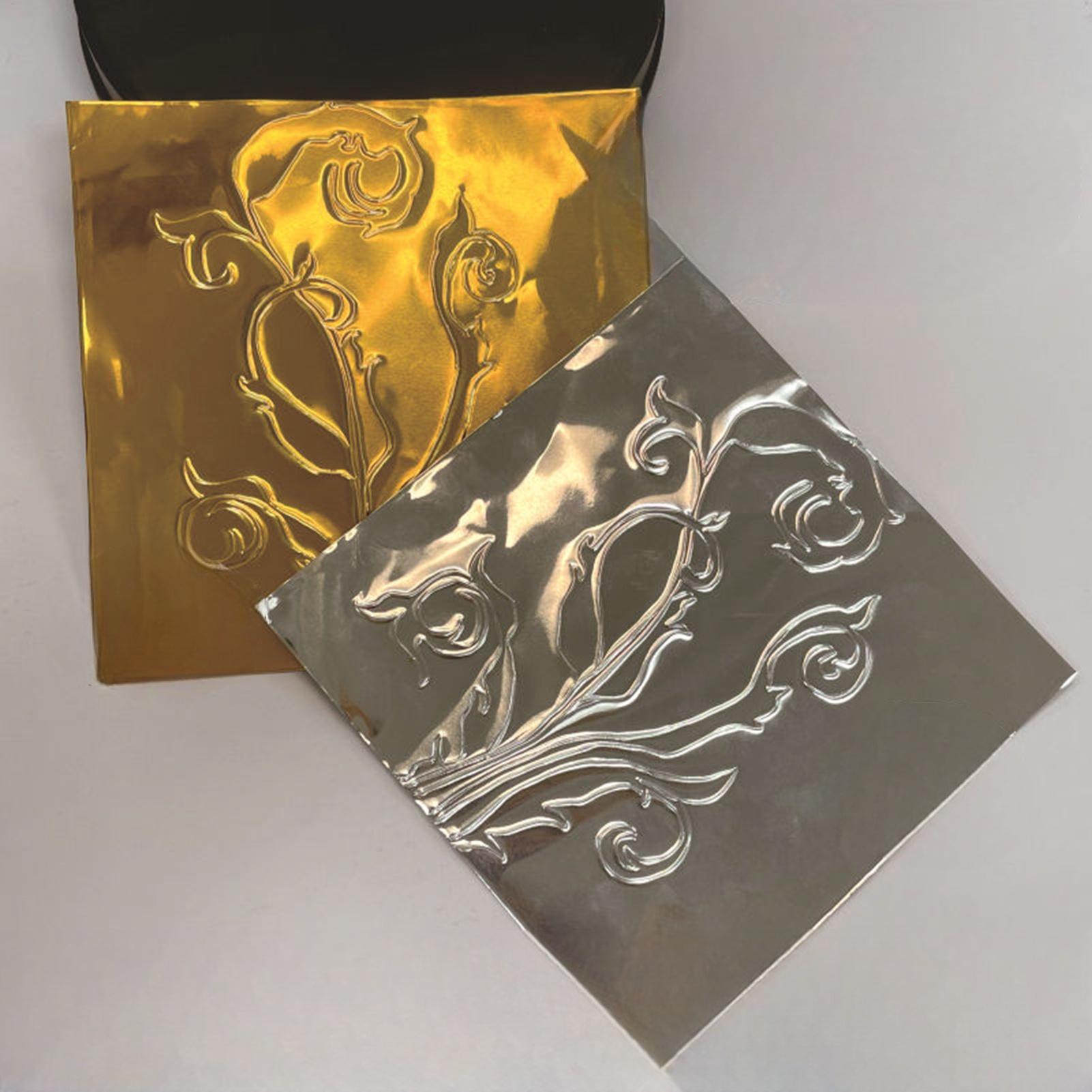 Craft Tools - Foil Paper For Crafts 100 Pieces