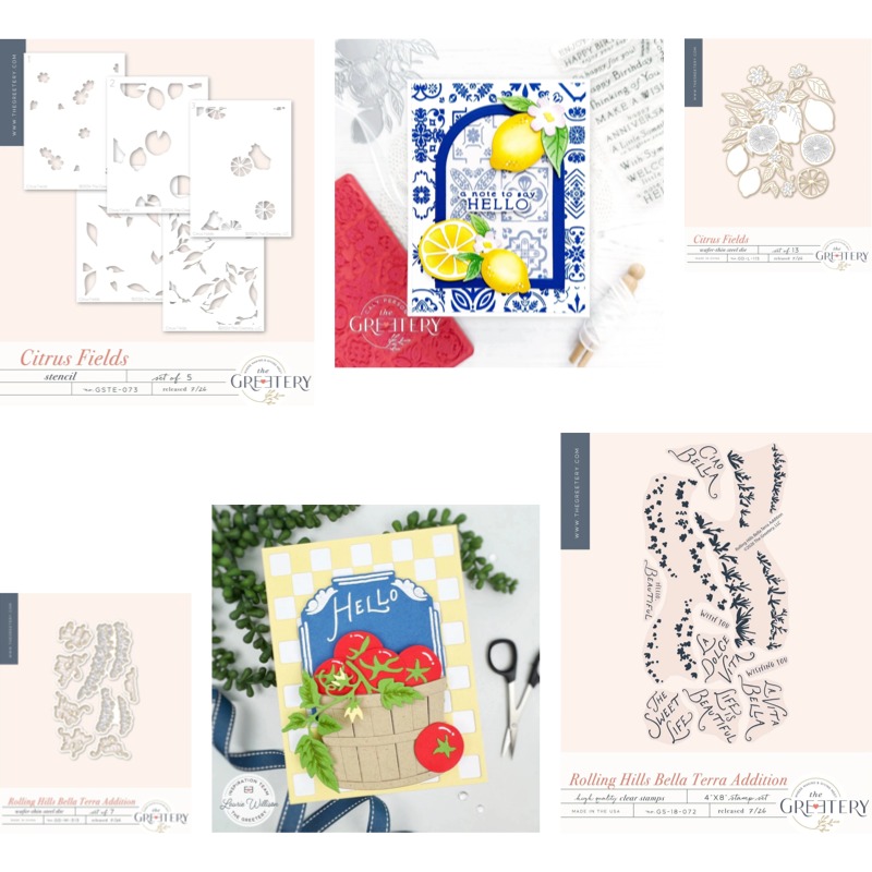 Checks Out Citrus Fields Clear - огляд і ціна Clear Silicone Stamps For Card Making