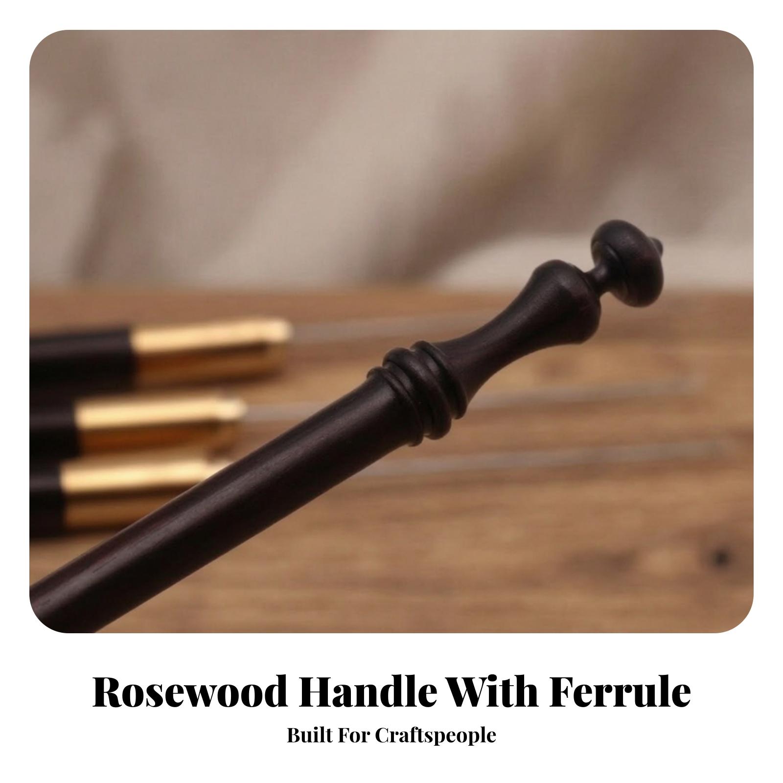 Ergonomic Wooden Handle Embroi - огляд і ціна Wooden Crochet Hooks Ergonomic Handle