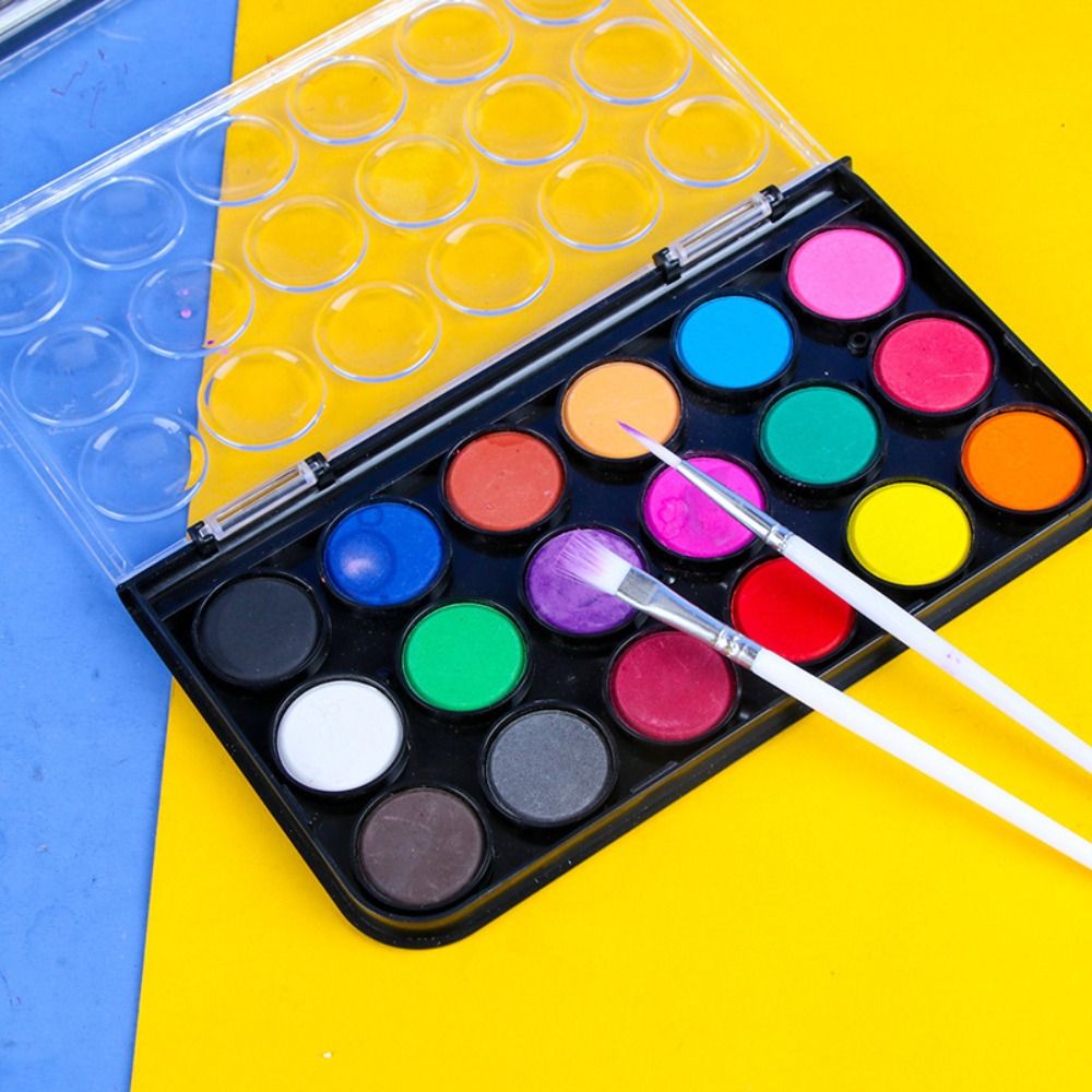12/18/24/36Colors Solid Waterc - огляд і ціна Watercolor Paint Set Solid Pigment