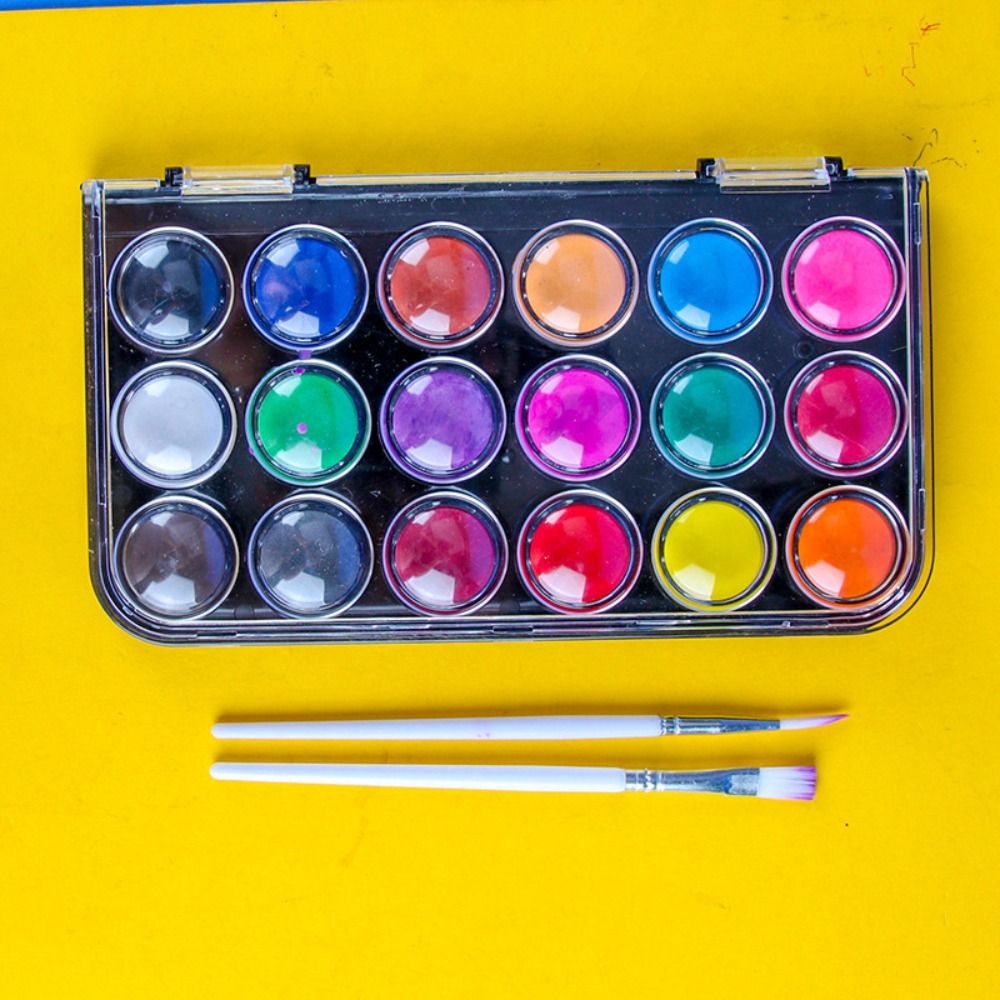 12/18/24/36Colors Solid Waterc - огляд і ціна Watercolor Paint Set Solid Pigment