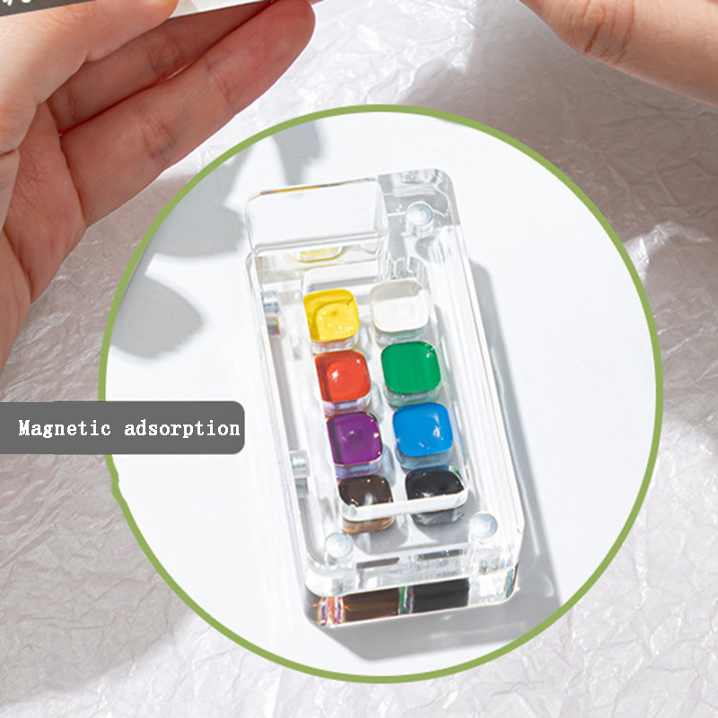 Mini Transparent Paint Box 8/1 - огляд і ціна Painting Supplies