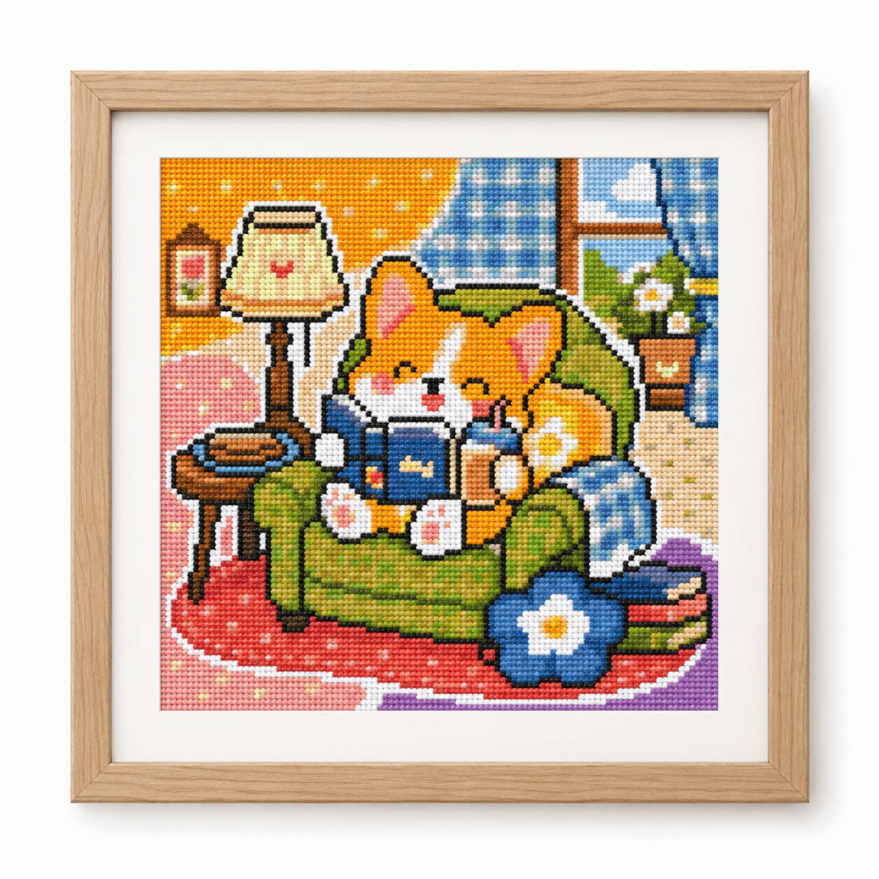 [Full stitch] [CC6338-Little C - огляд і ціна Cross Stitch Stamped Kits Beginners