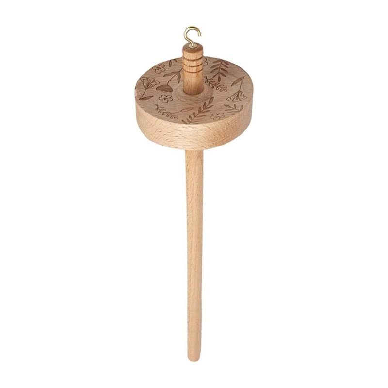 Drop Spindle Yarn Tool,Wooden  - огляд і ціна Sewing