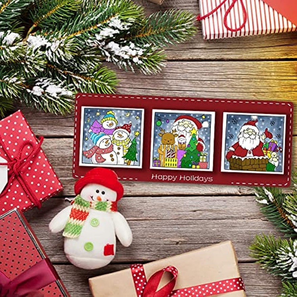 Clear Silicone Stamps Christma - огляд і ціна Clear Silicone Stamps For Card Making