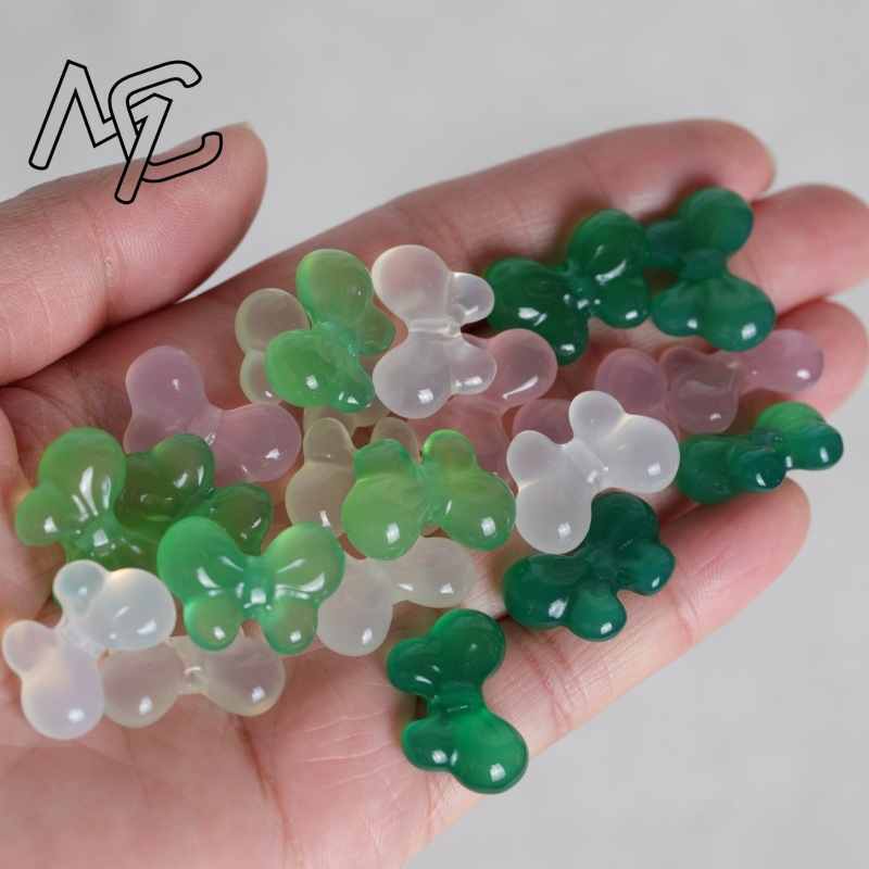 2PC Natural Chalcedony Double  - огляд і ціна Beading