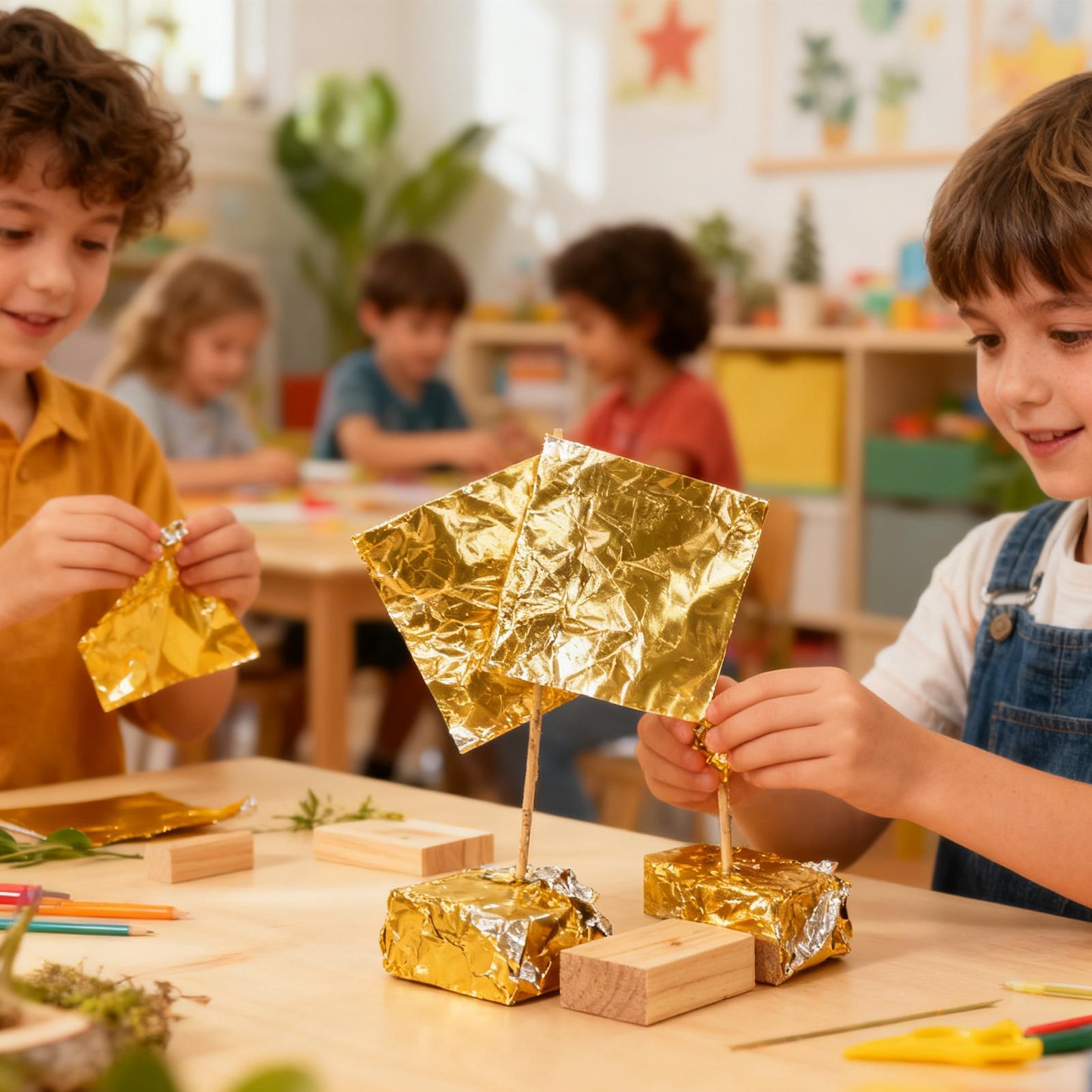 Foil Paper For Crafts 100 Piec - огляд і ціна Craft Tools