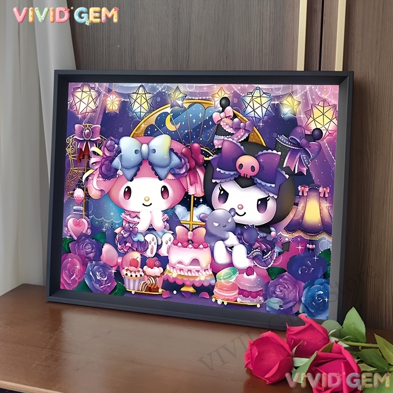 VIVID GEM 5D DIY Diamond Paint - огляд і ціна 5D Diamond Painting Kit Full Drill